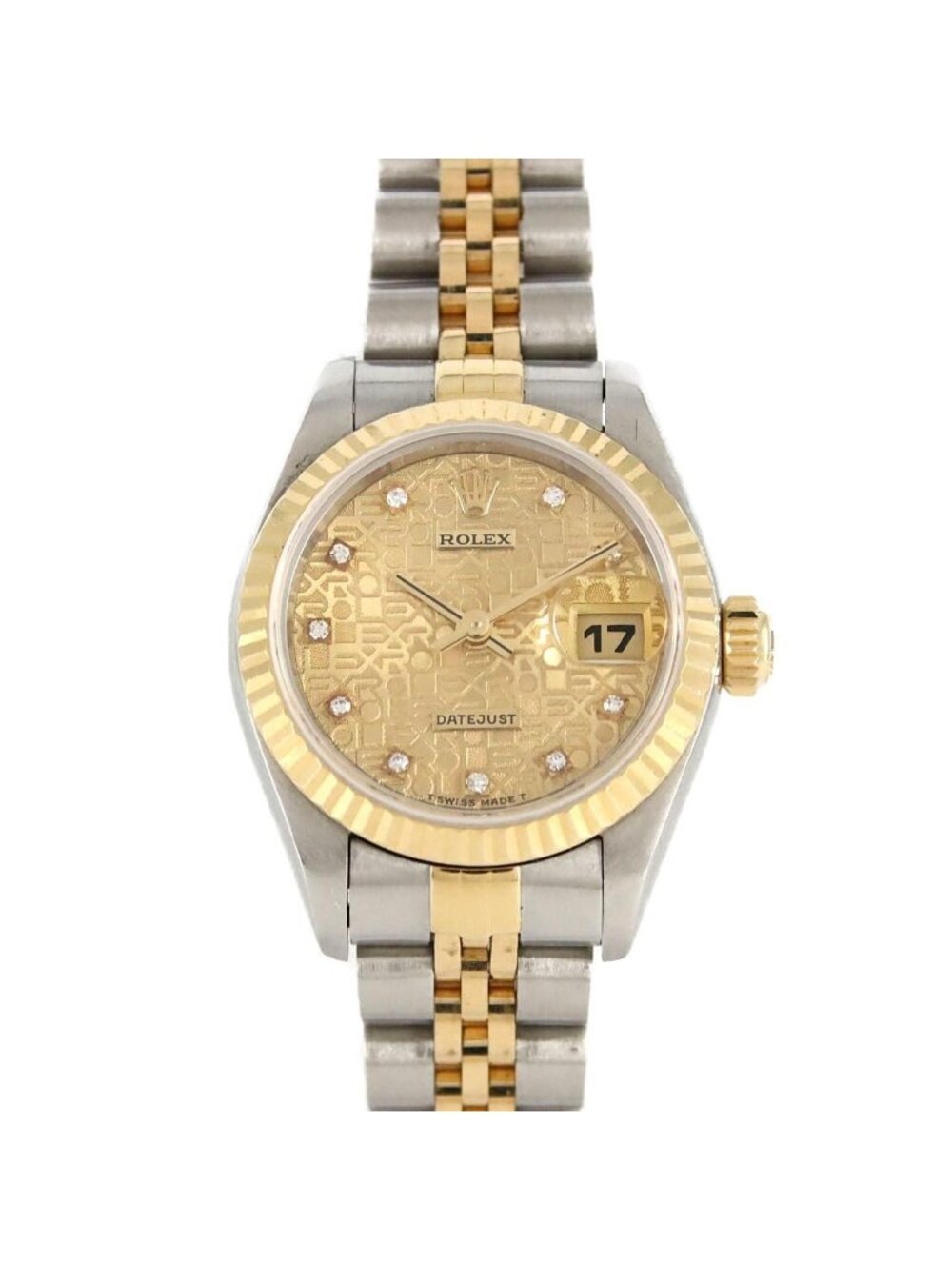 Rolex Datejust Automatic Watch Gold